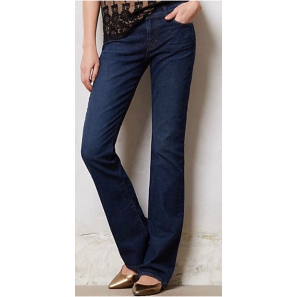 J Brand Brooke Low-Rise Jeans Slim Bootcut Jeans Size 26